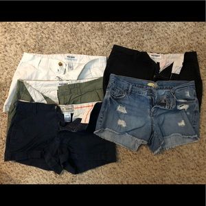 Old Navy women’s size 6 shorts lot